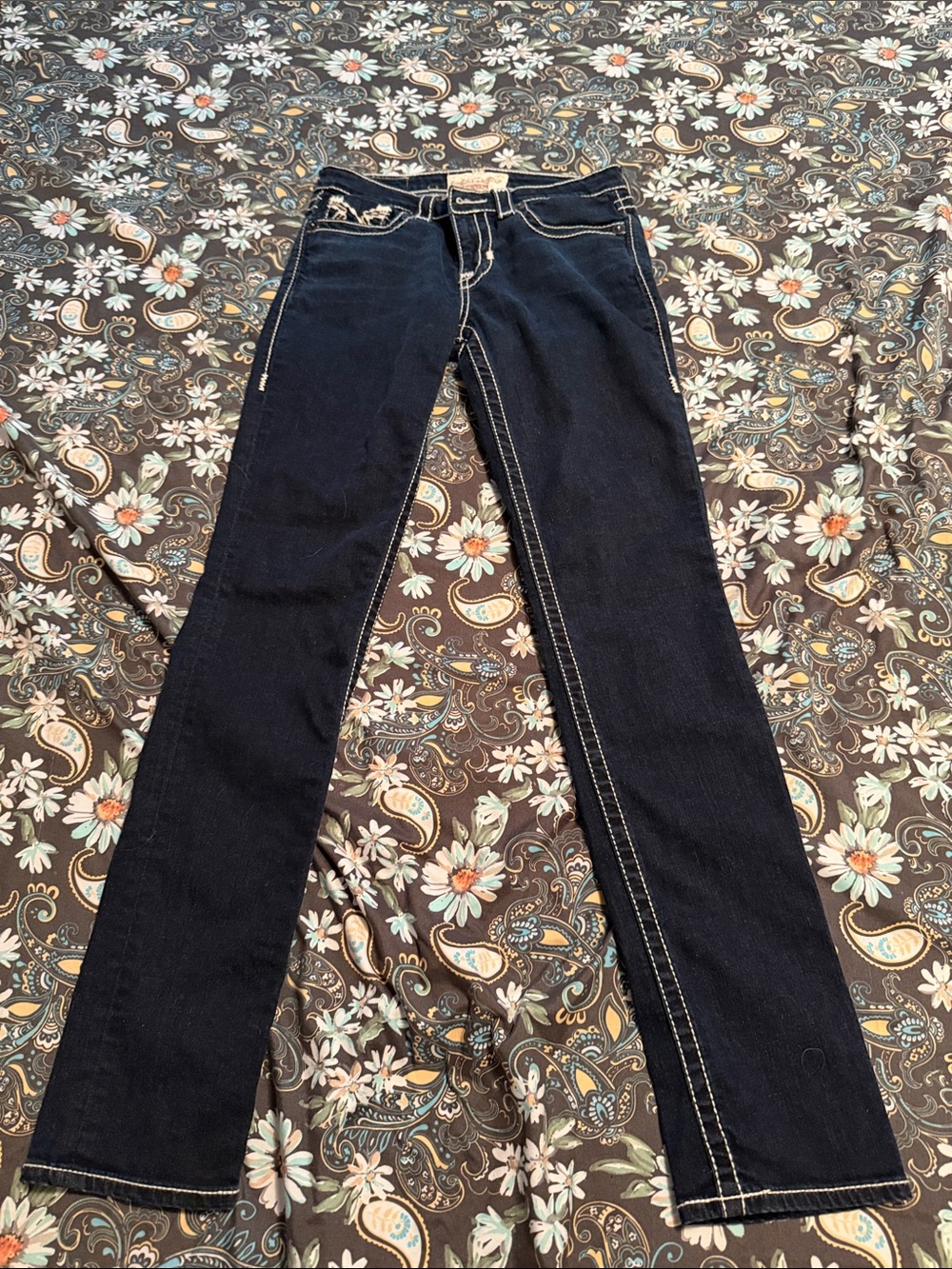 Big Star Dark Blue Slim Straight Jeggings